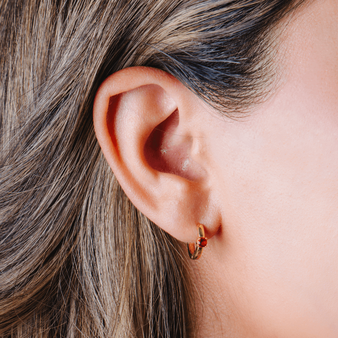 Evry Jewels Champagne Earrings
