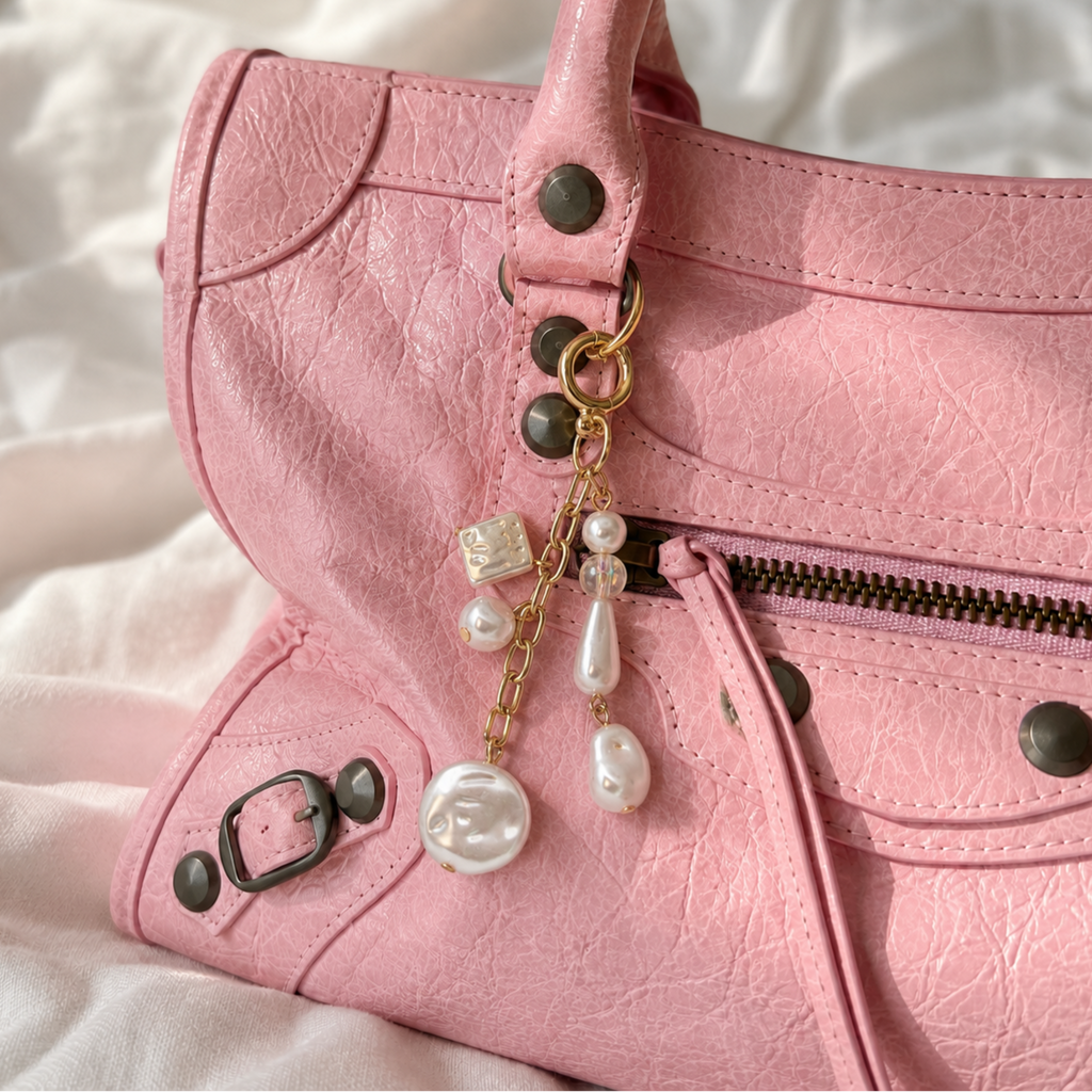 Evry Jewels Pearly Bag Charm
