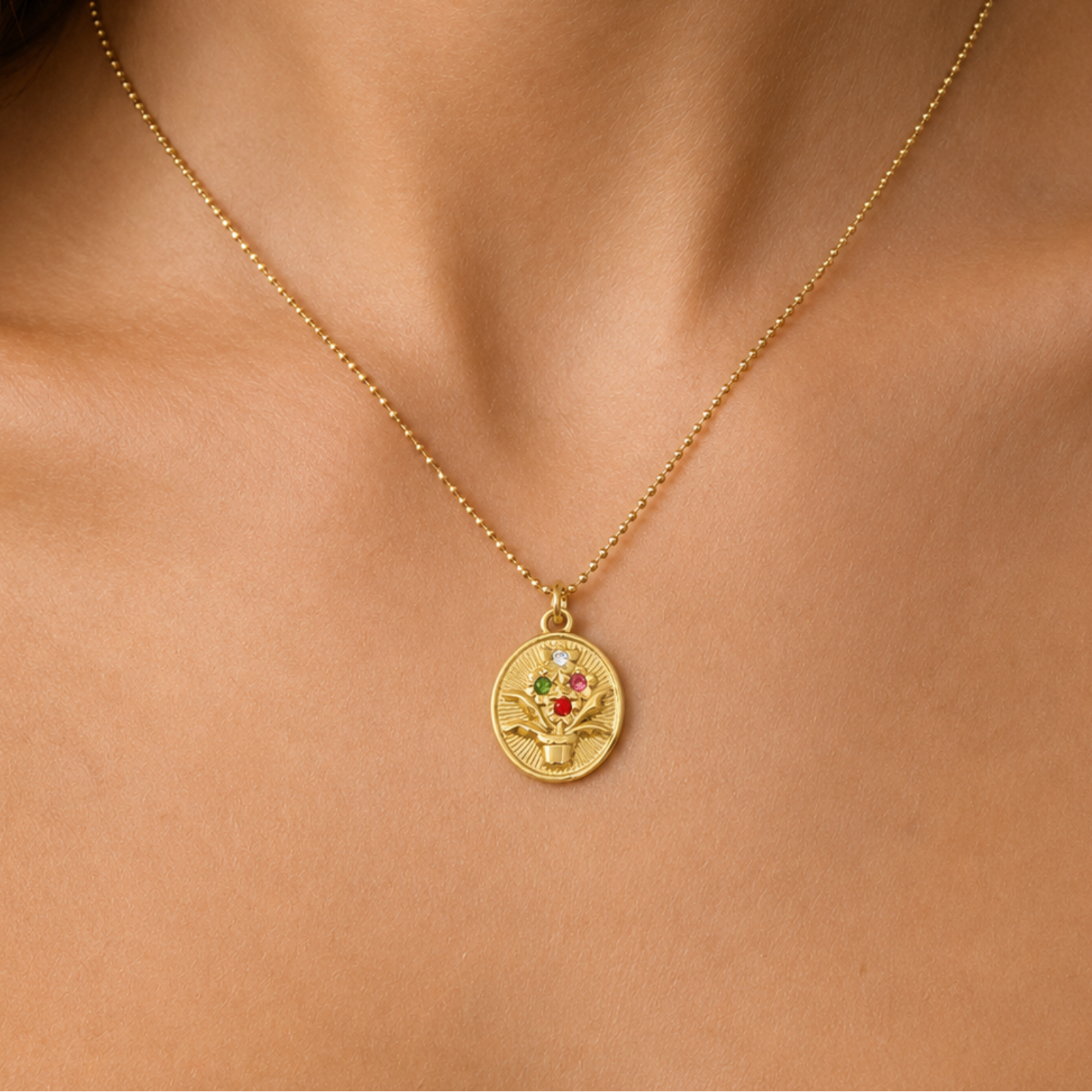 Evry Jewels Posie Necklace