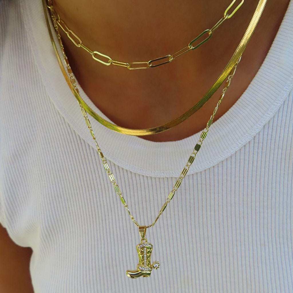 Evry Jewels City Cowgirl Necklace