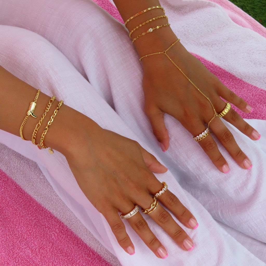 Evry Jewels Corfu Hand Chain