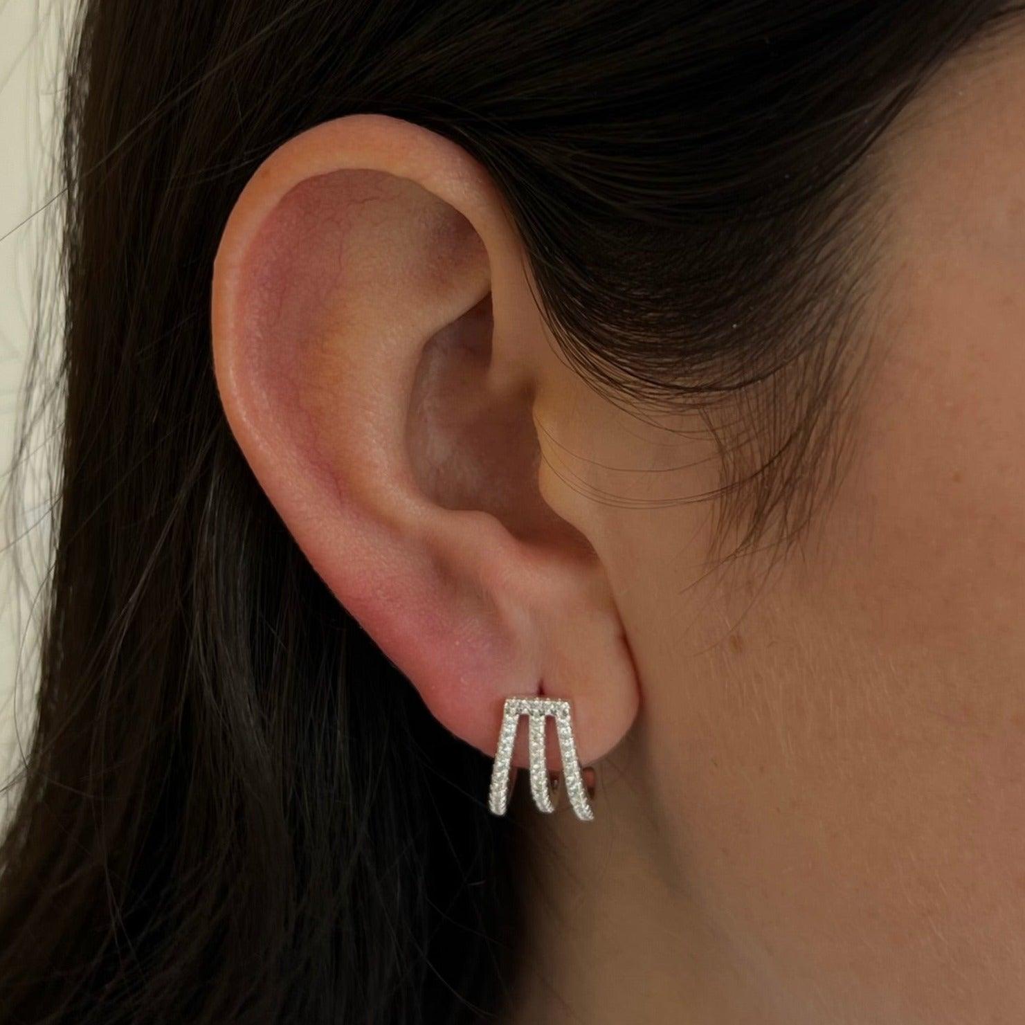 Evry Jewels Crescendo Earrings