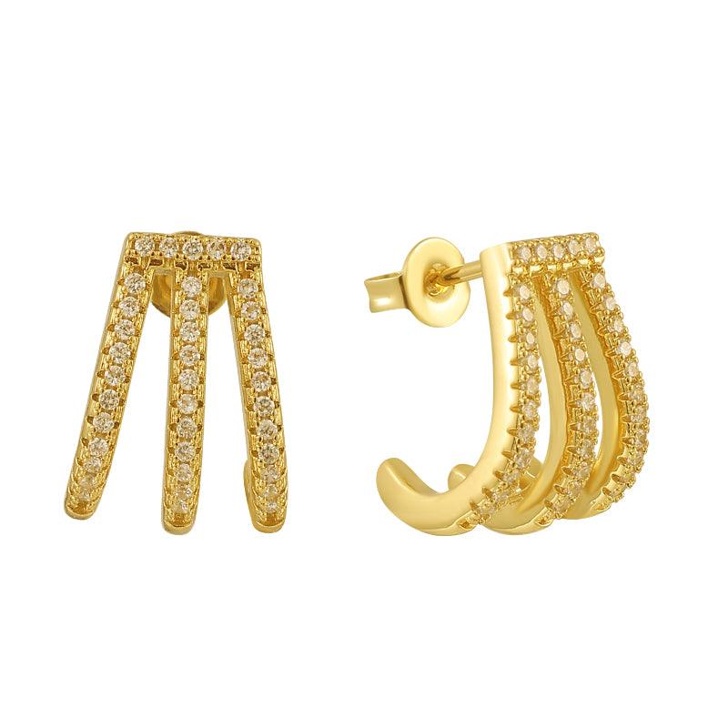 Evry Jewels Crescendo Earrings