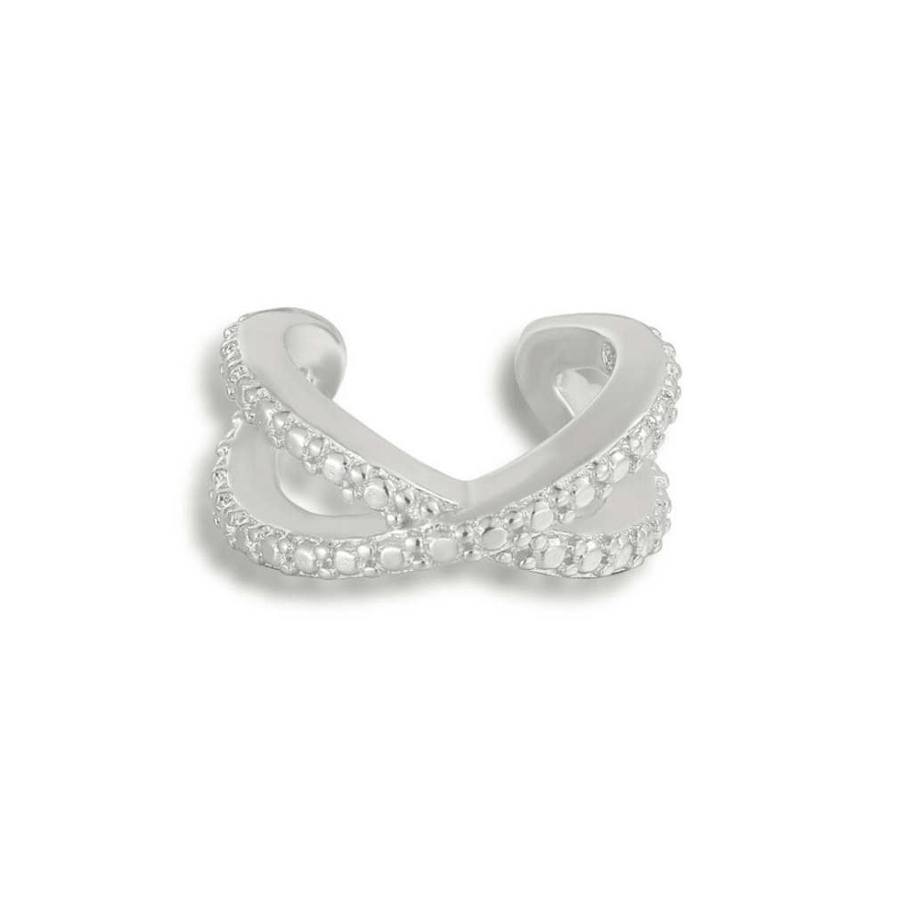 Evry Jewels Crossover Ear Cuff