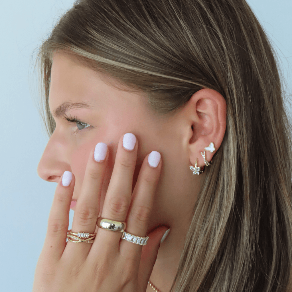 Evry Jewels Crossover Earrings