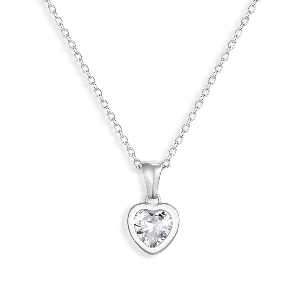 Evry Jewels Cute Heart Necklace