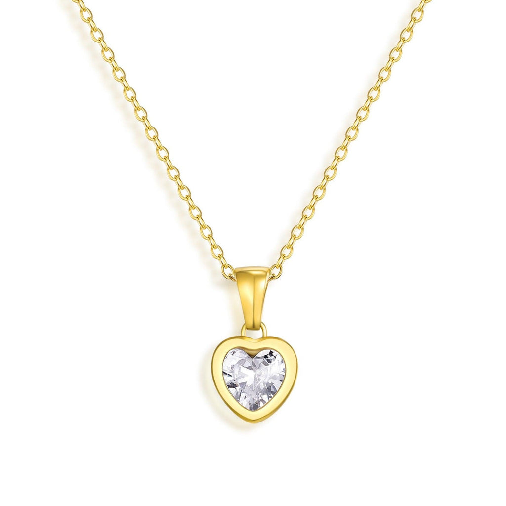 Evry Jewels Cute Heart Necklace