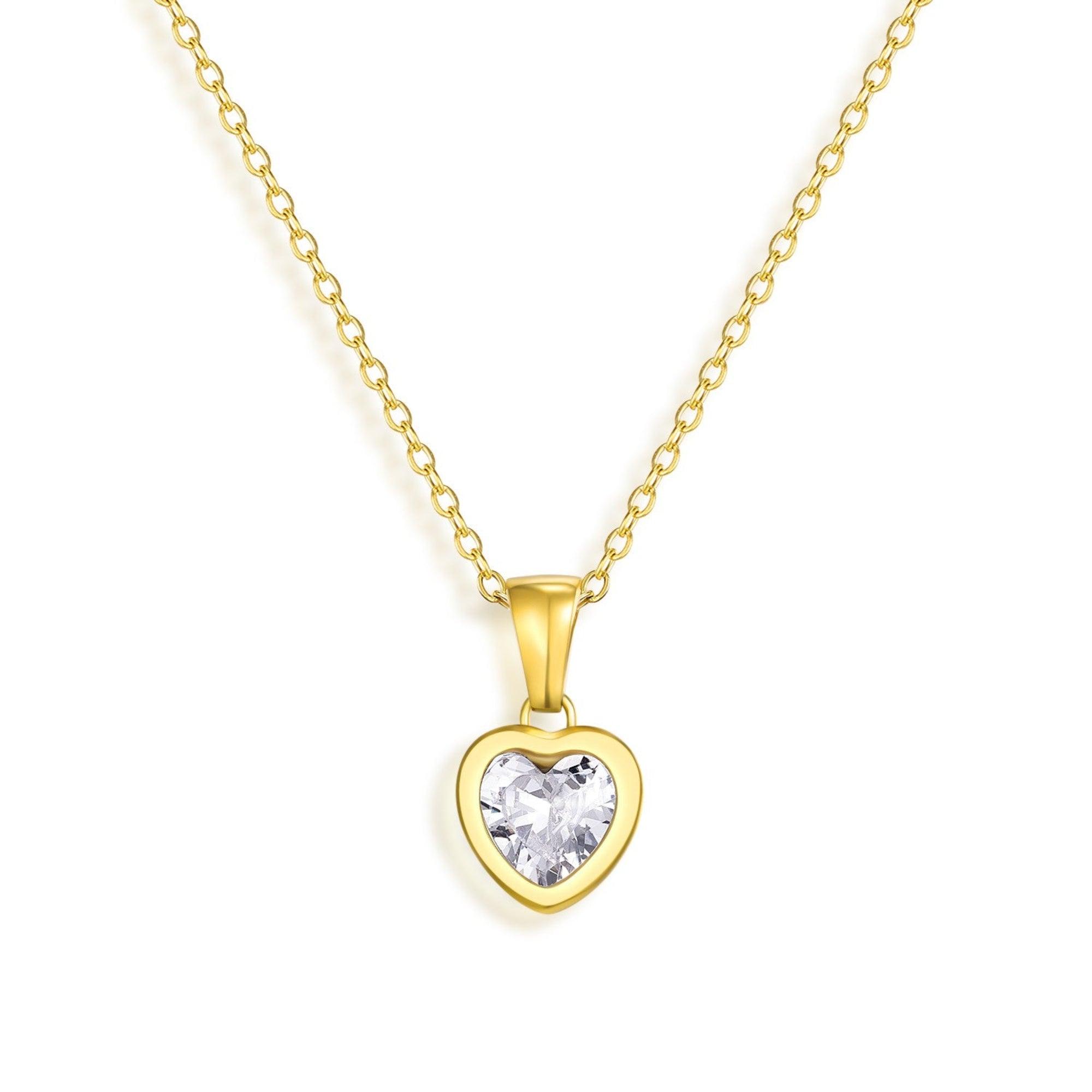 Evry Jewels Cute Heart Necklace
