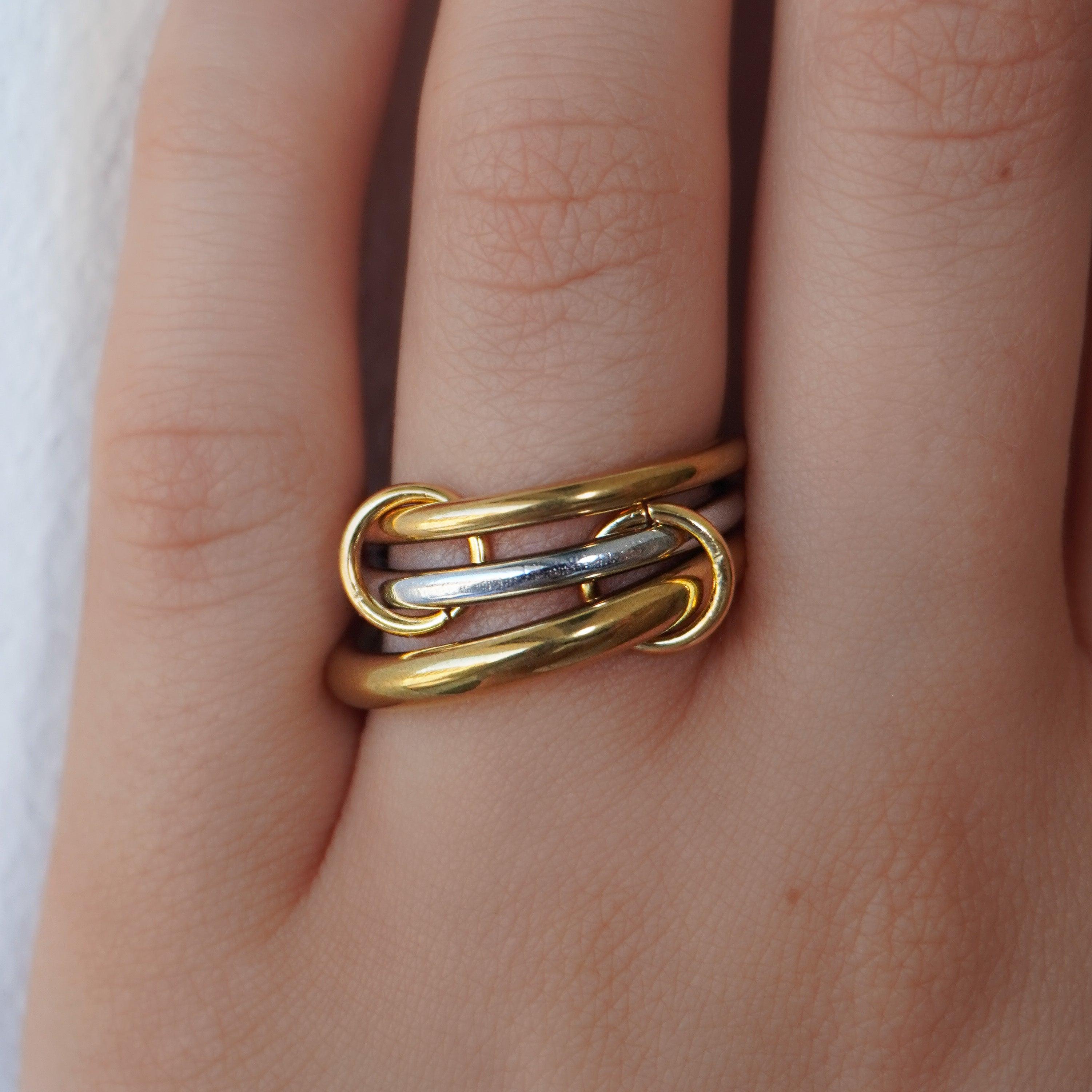 Evry Jewels Cuffed Stacked Ring