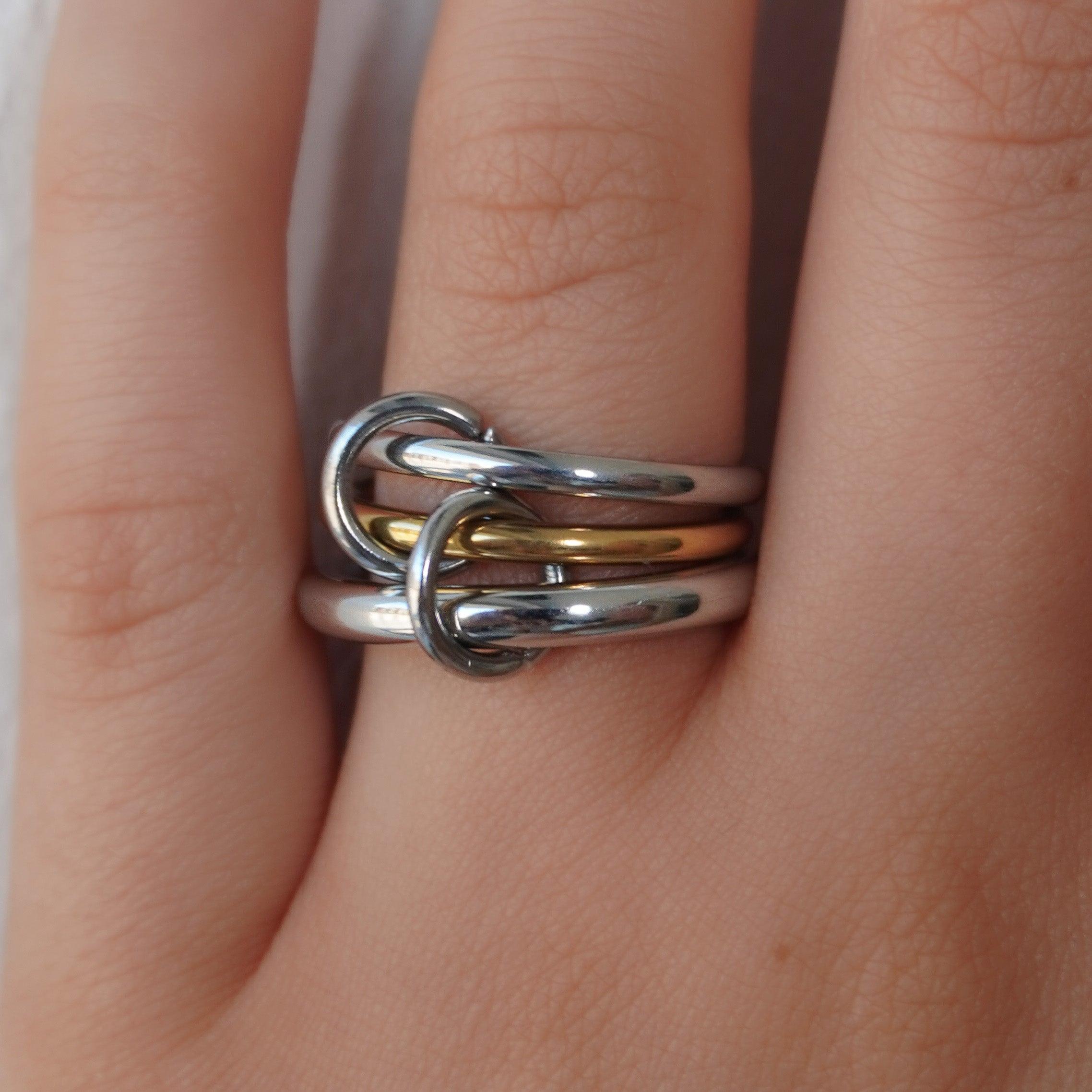 Evry Jewels Cuffed Stacked Ring