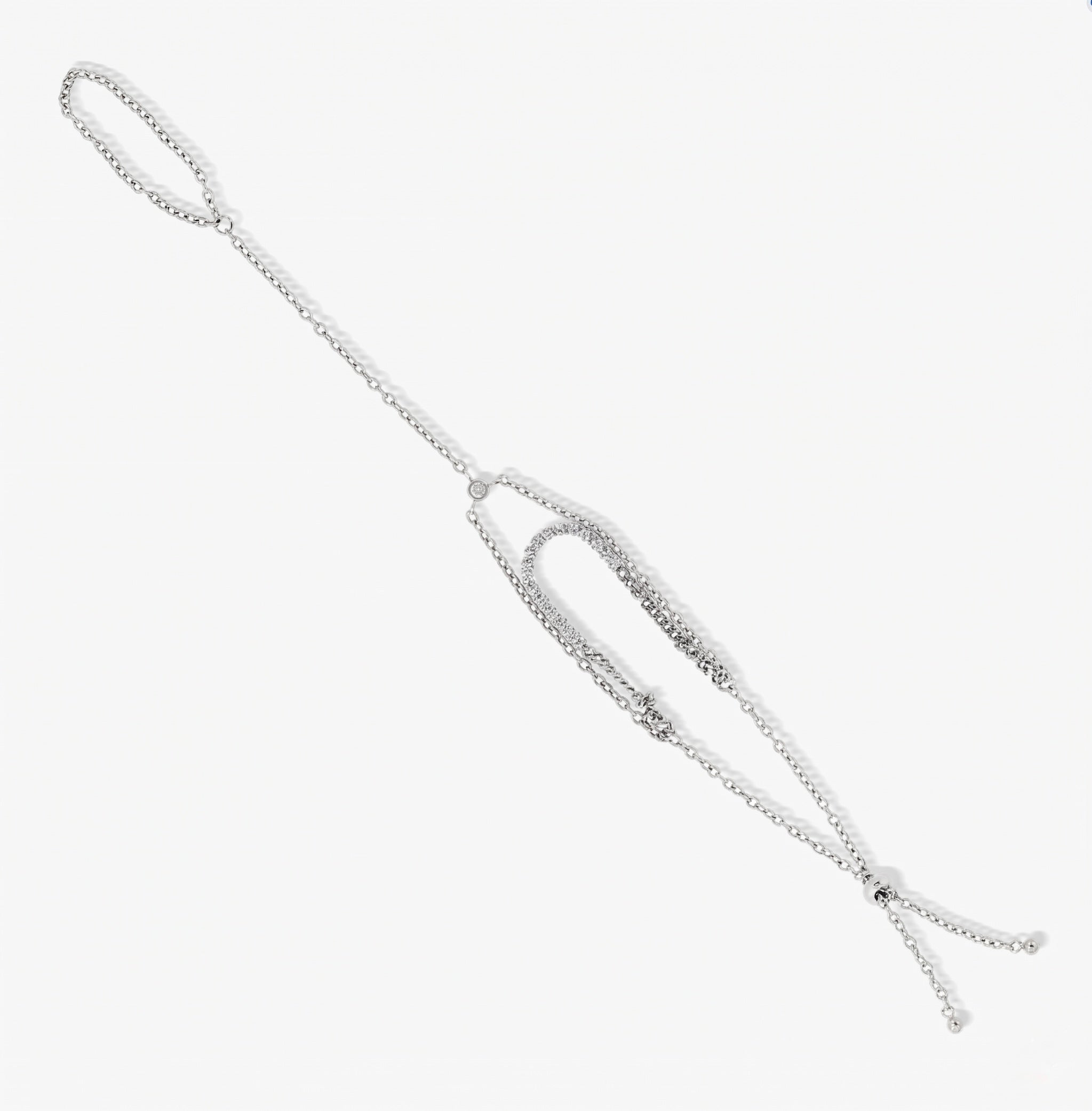 Evry Jewels Dahlia Hand Chain