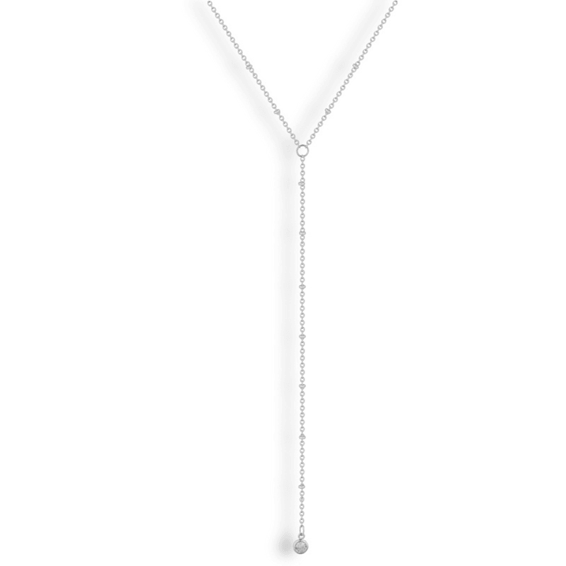 Evry Jewels Dazzling Lariat Necklace