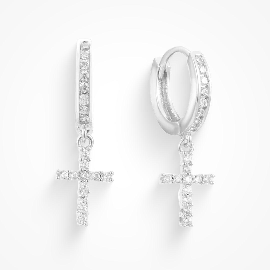Evry Jewels Don't Cross Me Earrings