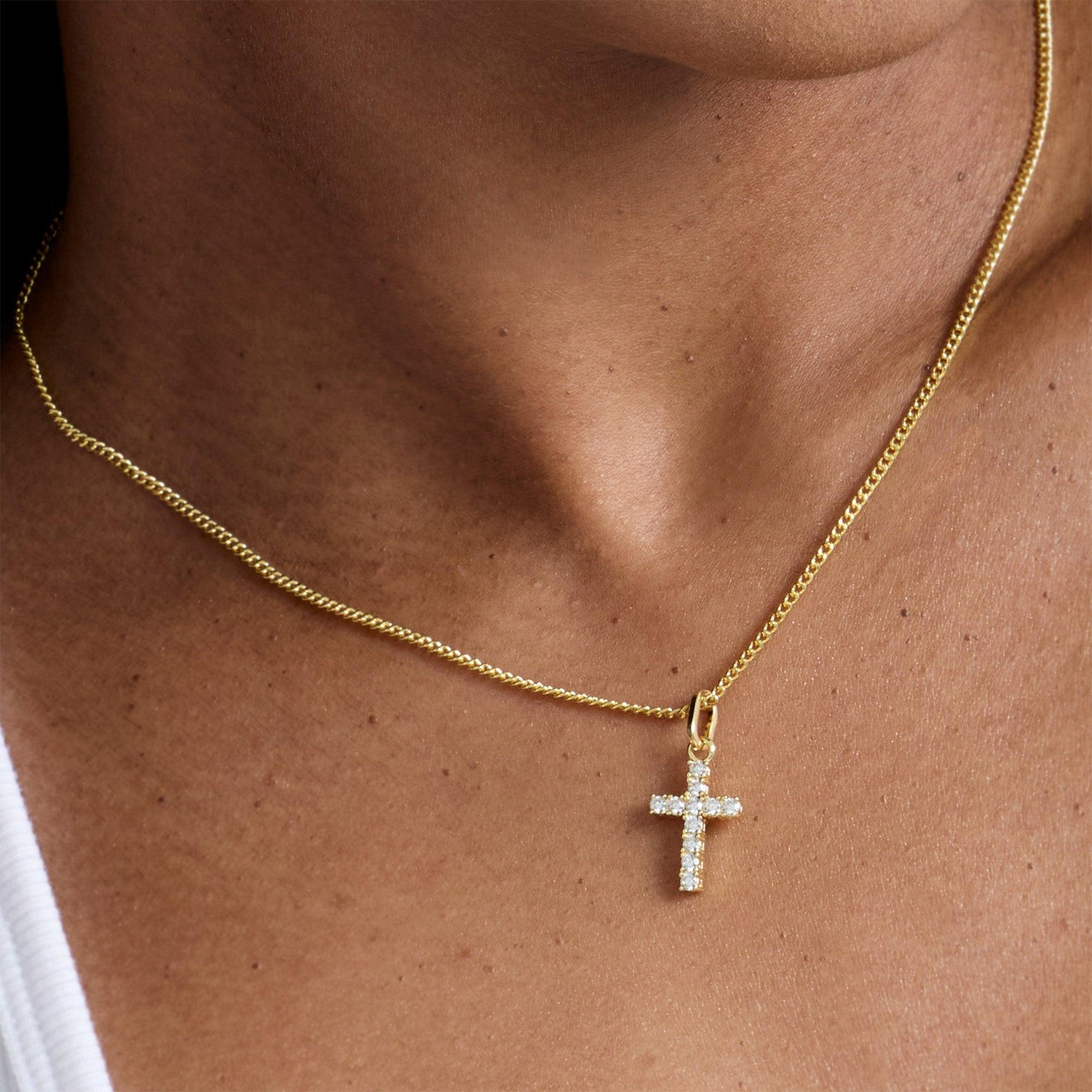 Evry Jewels Cross Necklaces