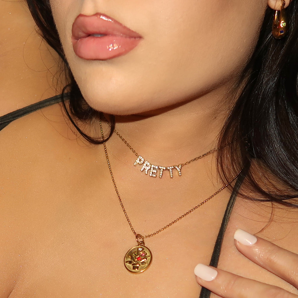 Evry Jewels Pretty Necklace