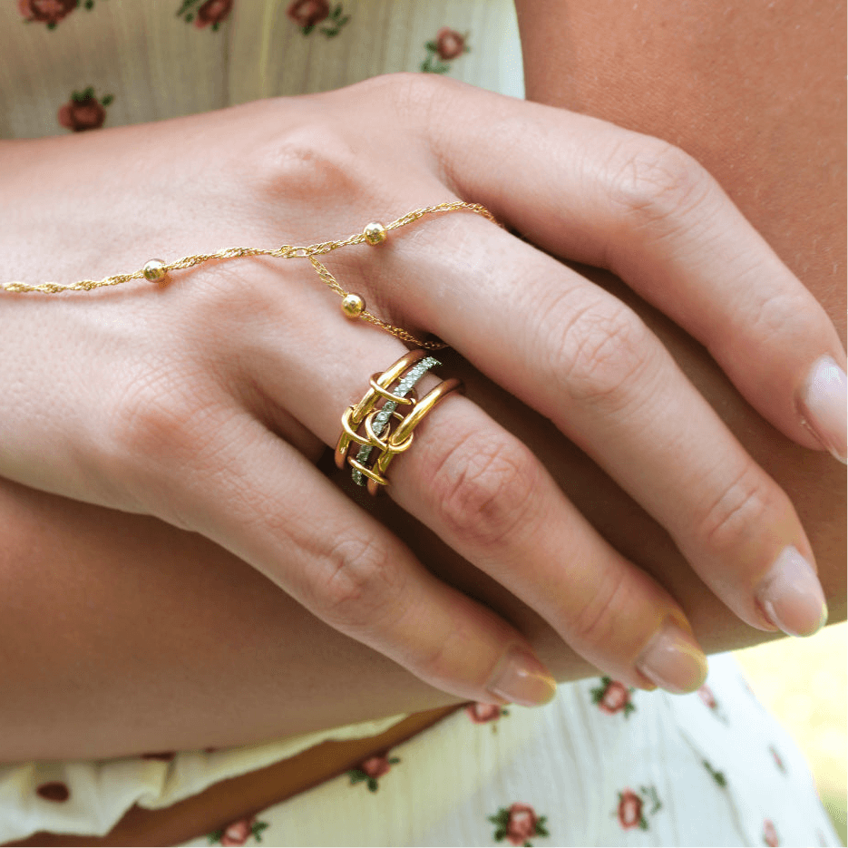 Evry Jewels Viral Stacked Rings