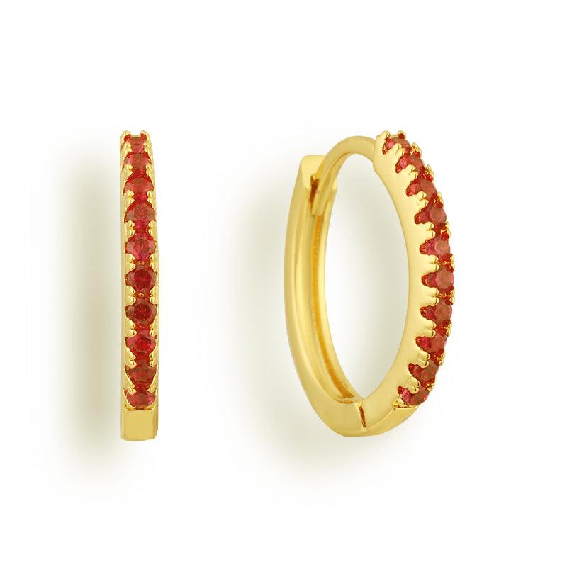 Evry Jewels Eternity Earrings