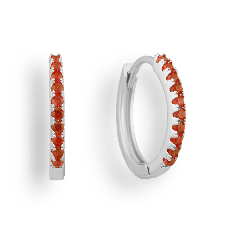 Evry Jewels Eternity Earrings