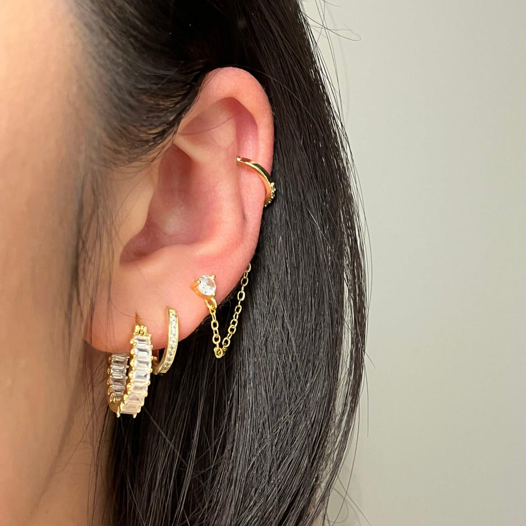 Evry Jewels Eternity Earrings