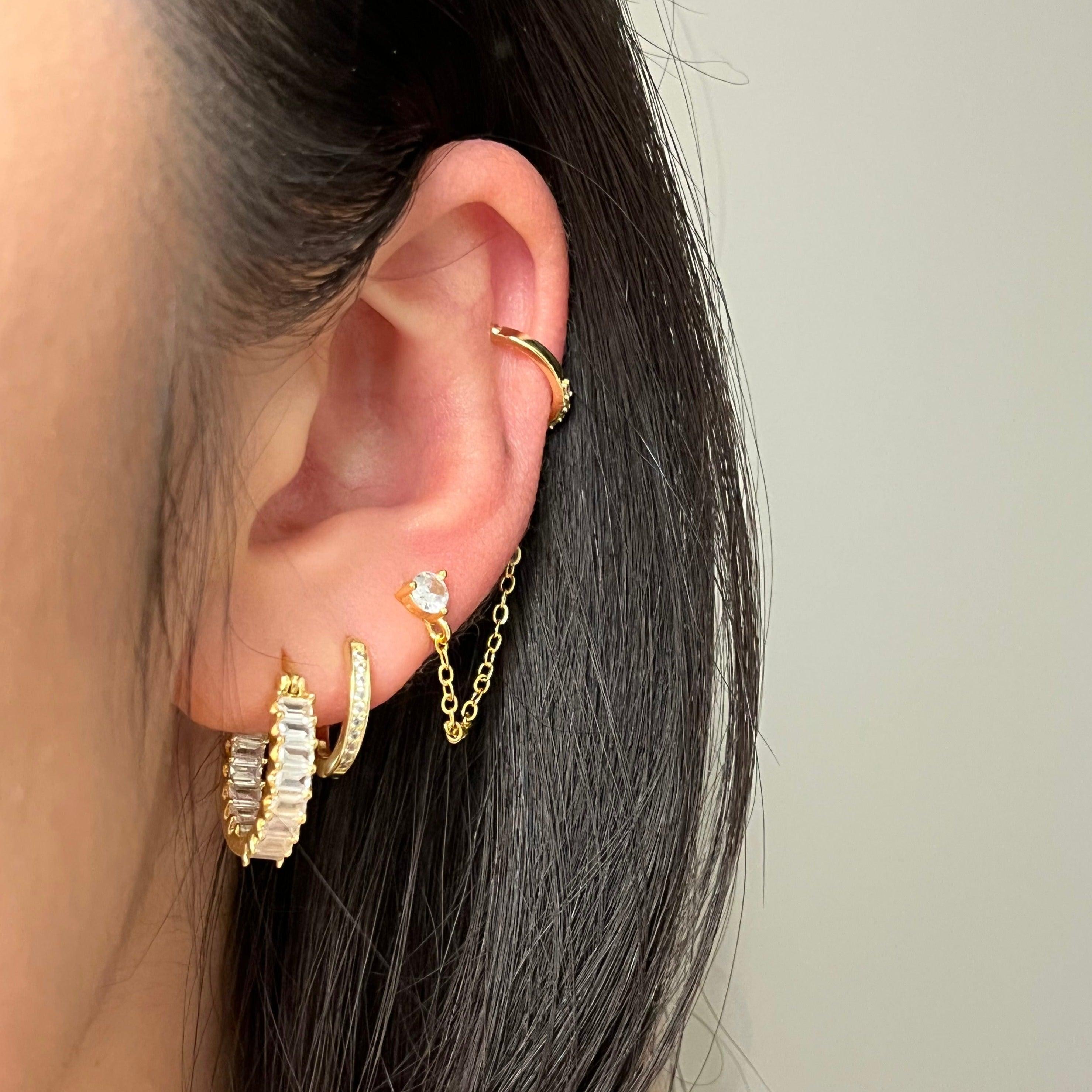 Evry Jewels Eternity Earrings