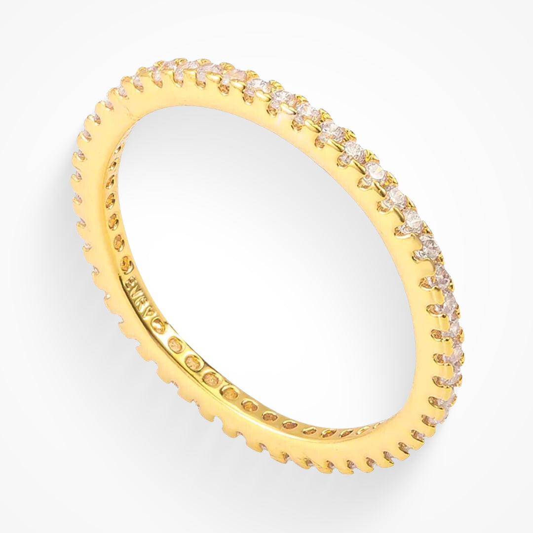 Evry Jewels Eternity Pinky Ring