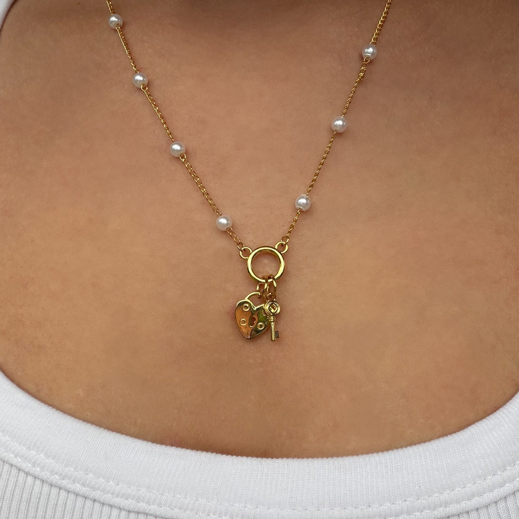 Evry Jewels Secret Heart Necklace
