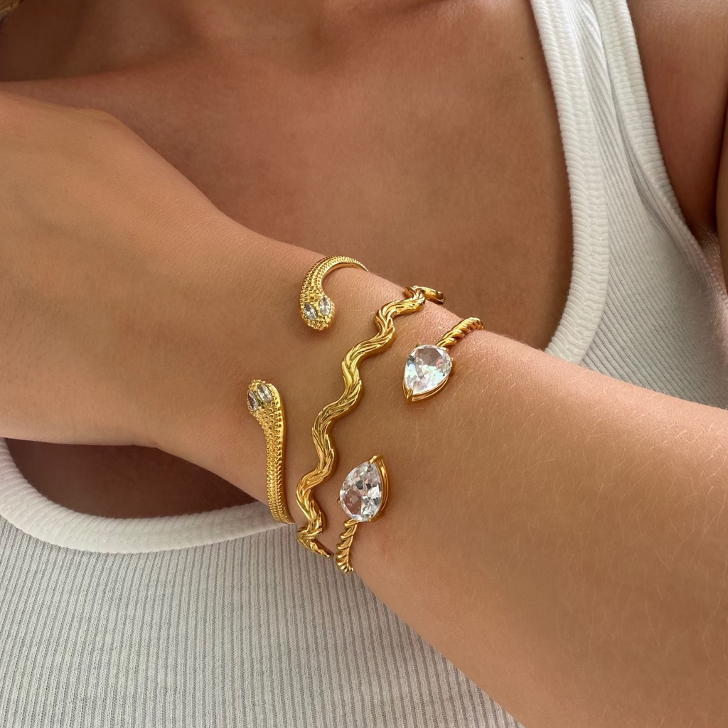 Evry Jewels Viper Energy Bangle