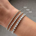 Evry Jewels Champagne Tennis Bracelet