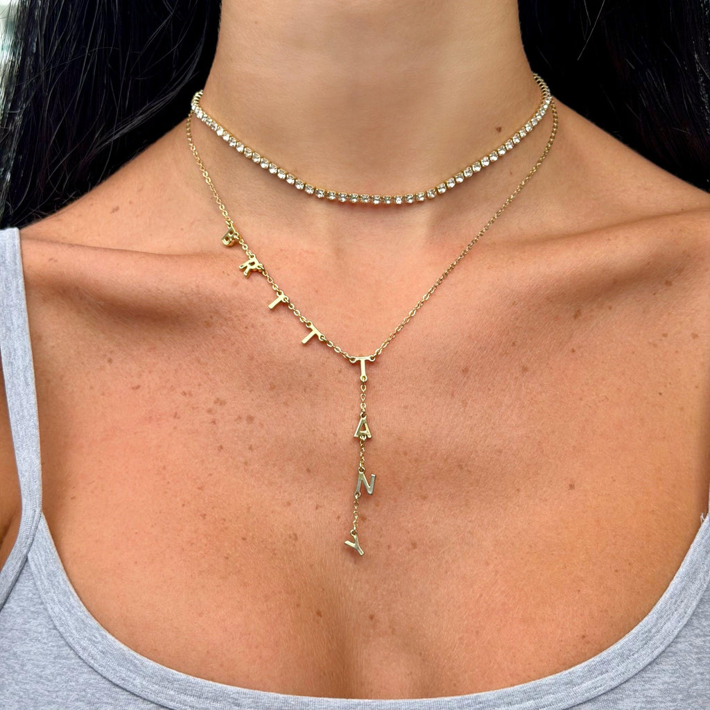 Evry Jewels Nena Tennis Necklace