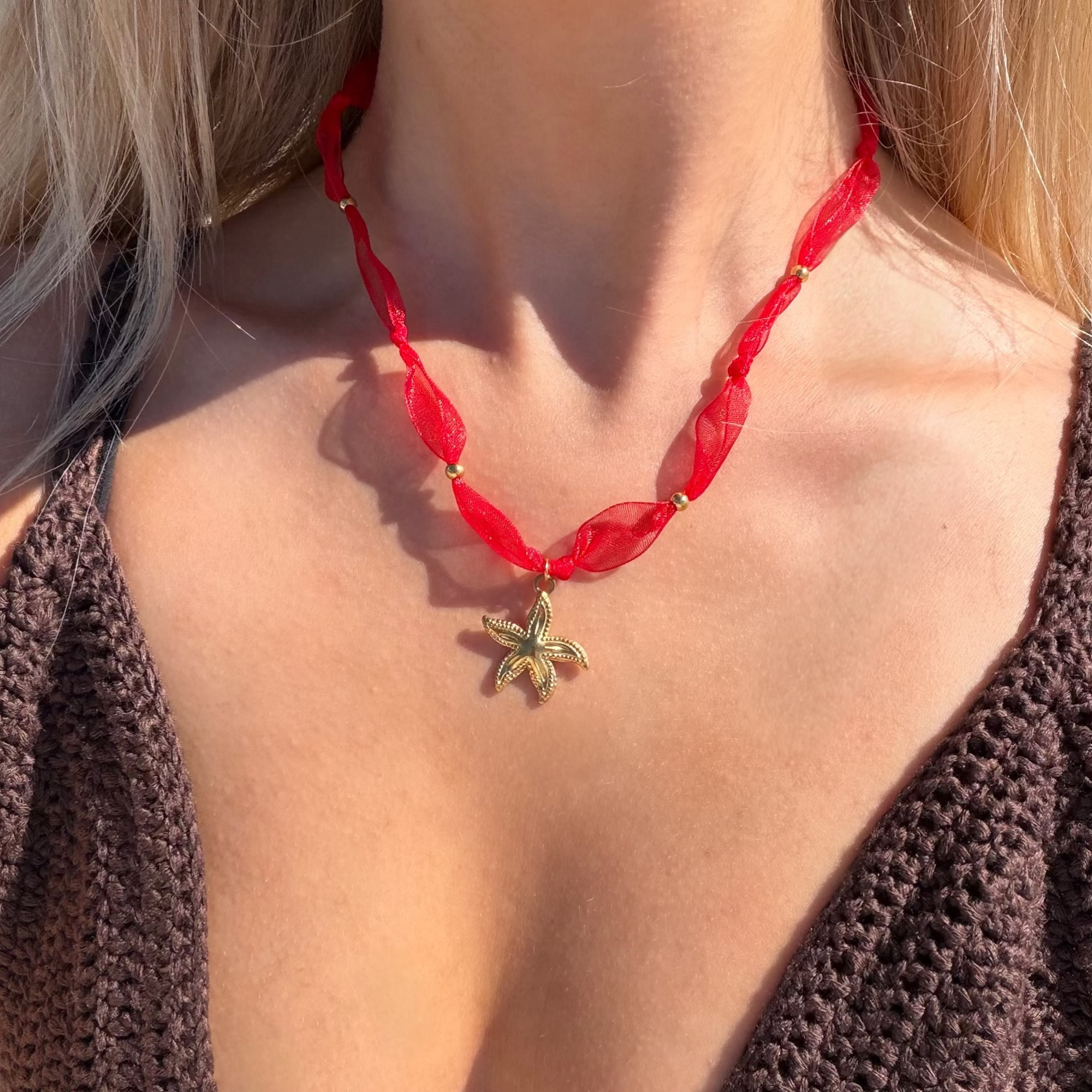 Evry Jewels Tidal Tulle Necklace