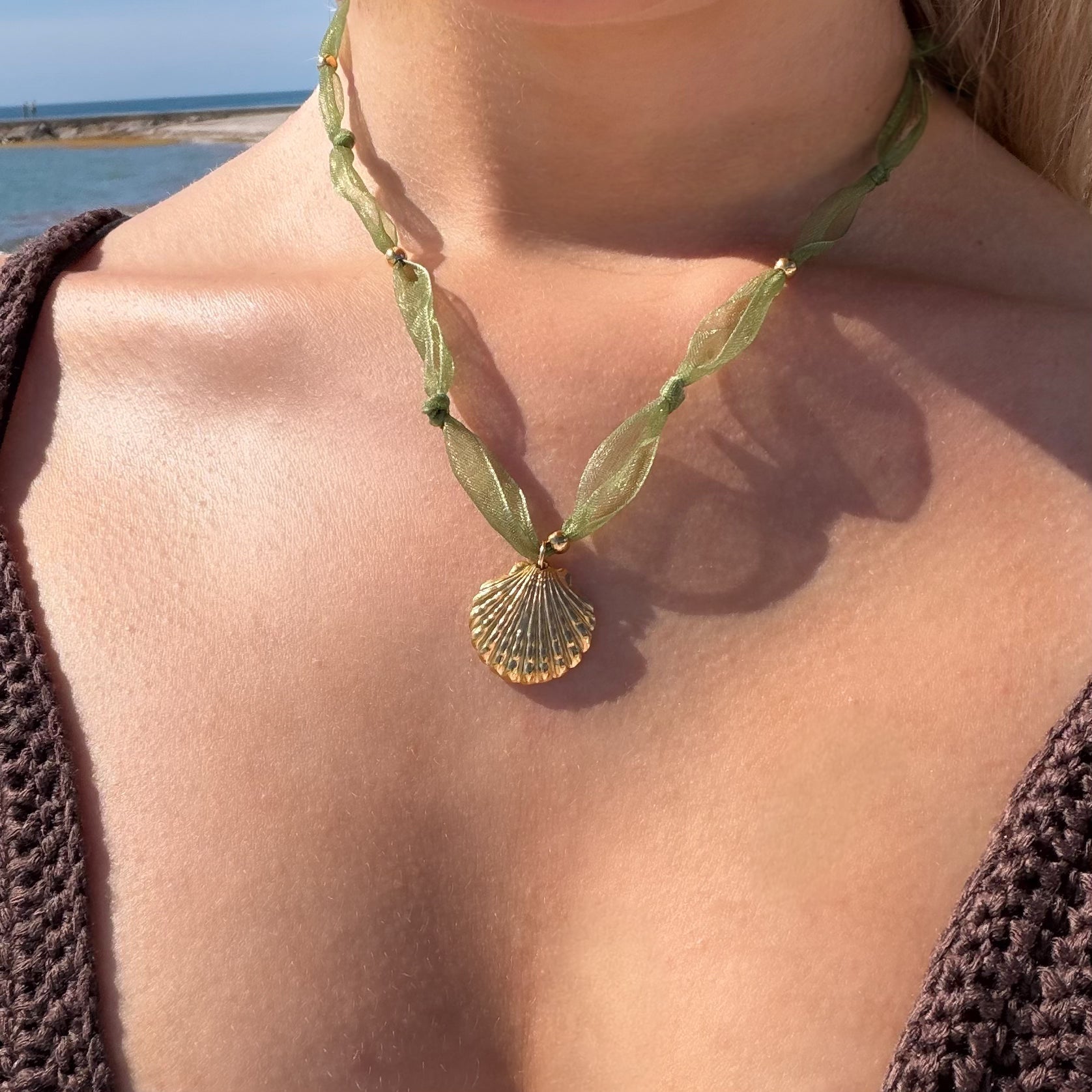 Evry Jewels Tidal Tulle Necklace