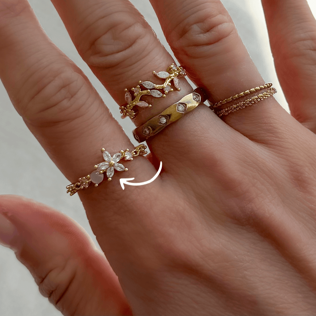 Evry Jewels Princess Spark Ring