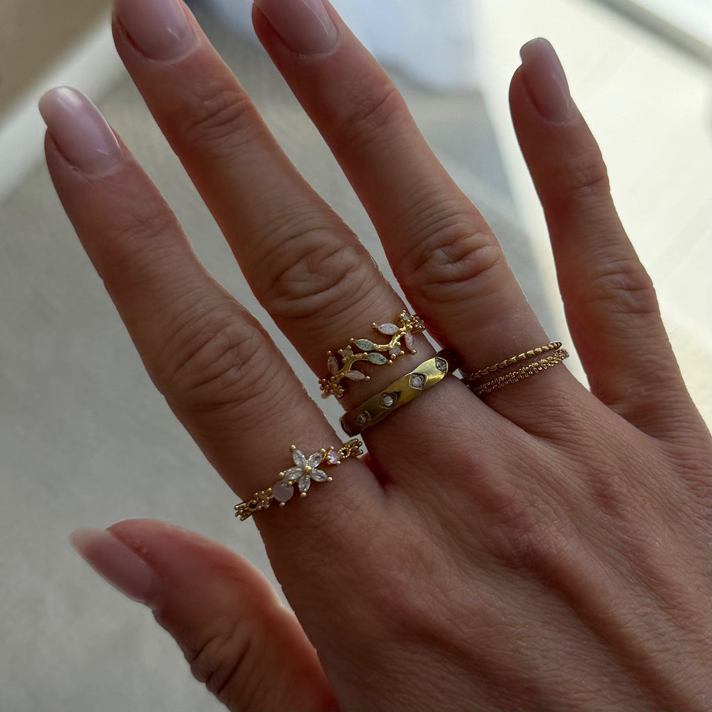 Evry Jewels Princess Spark Ring