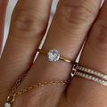 Evry Jewels Petite Sparkle Ring