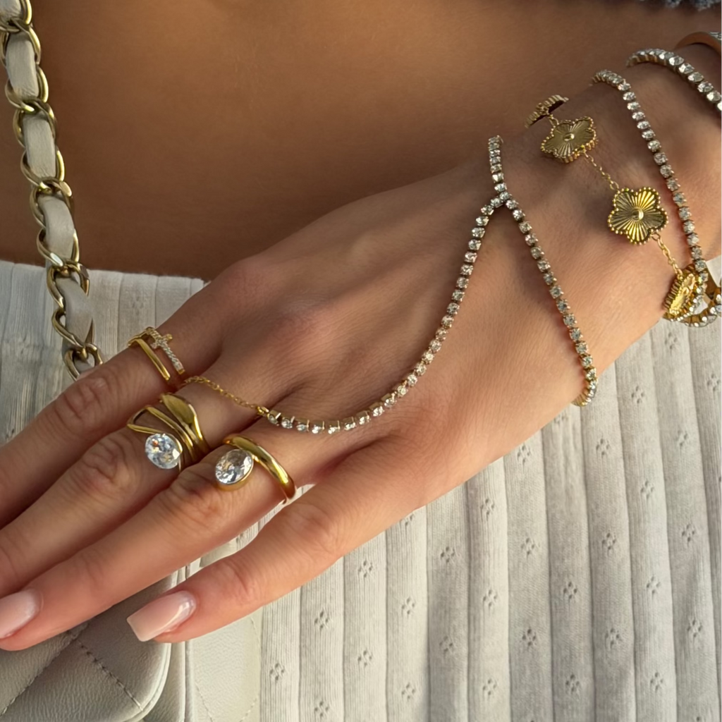 Evry Jewels High-Shine Tennis Bracelet