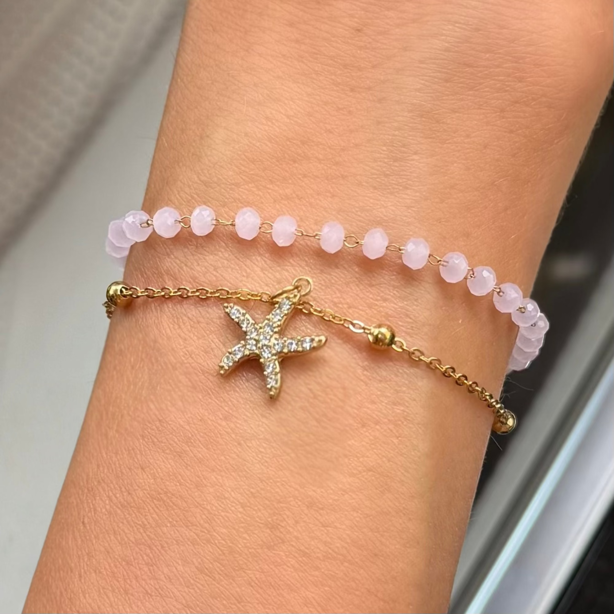 Evry Jewels Double Layer Coastal Charm Bracelet
