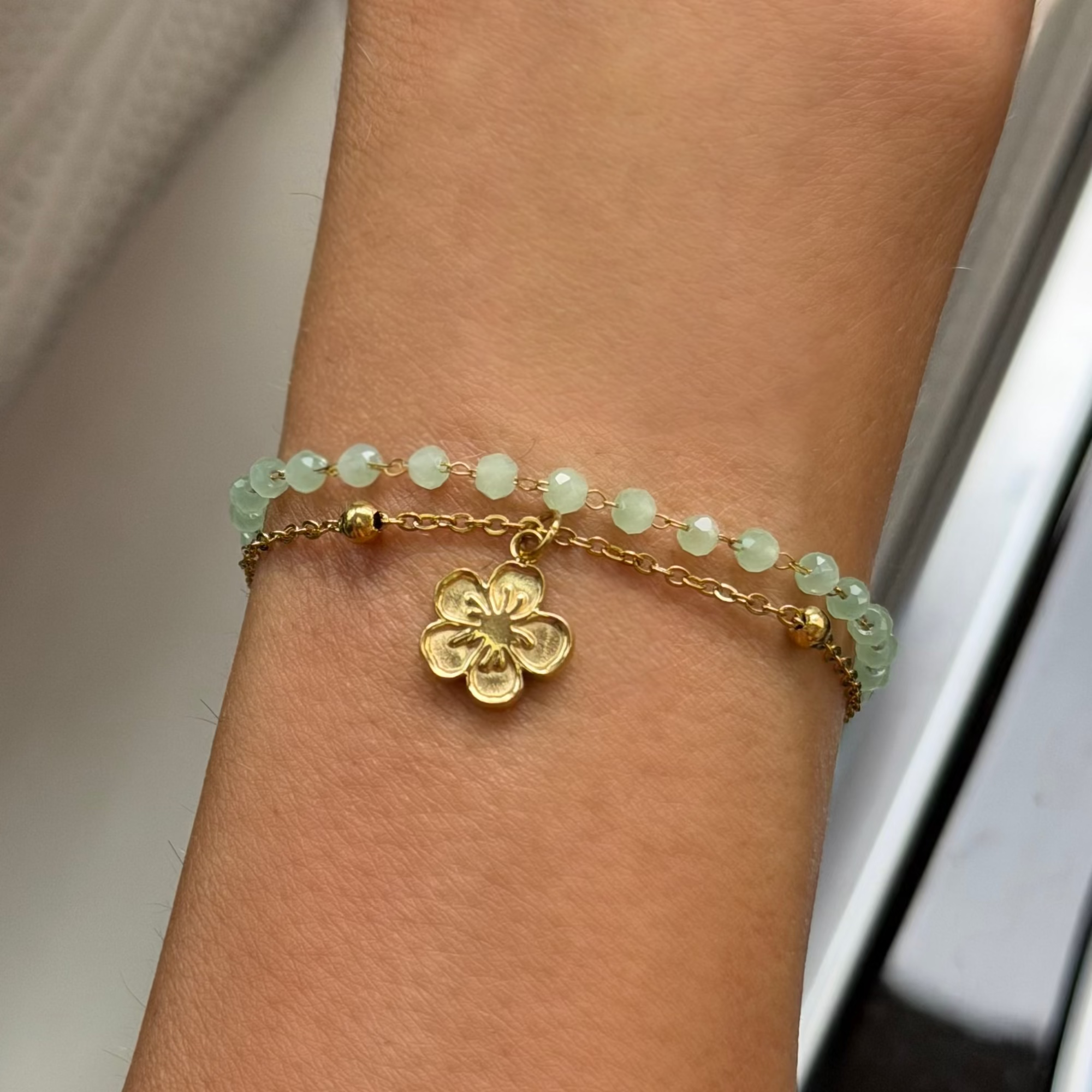 Evry Jewels Double Layer Coastal Charm Bracelet