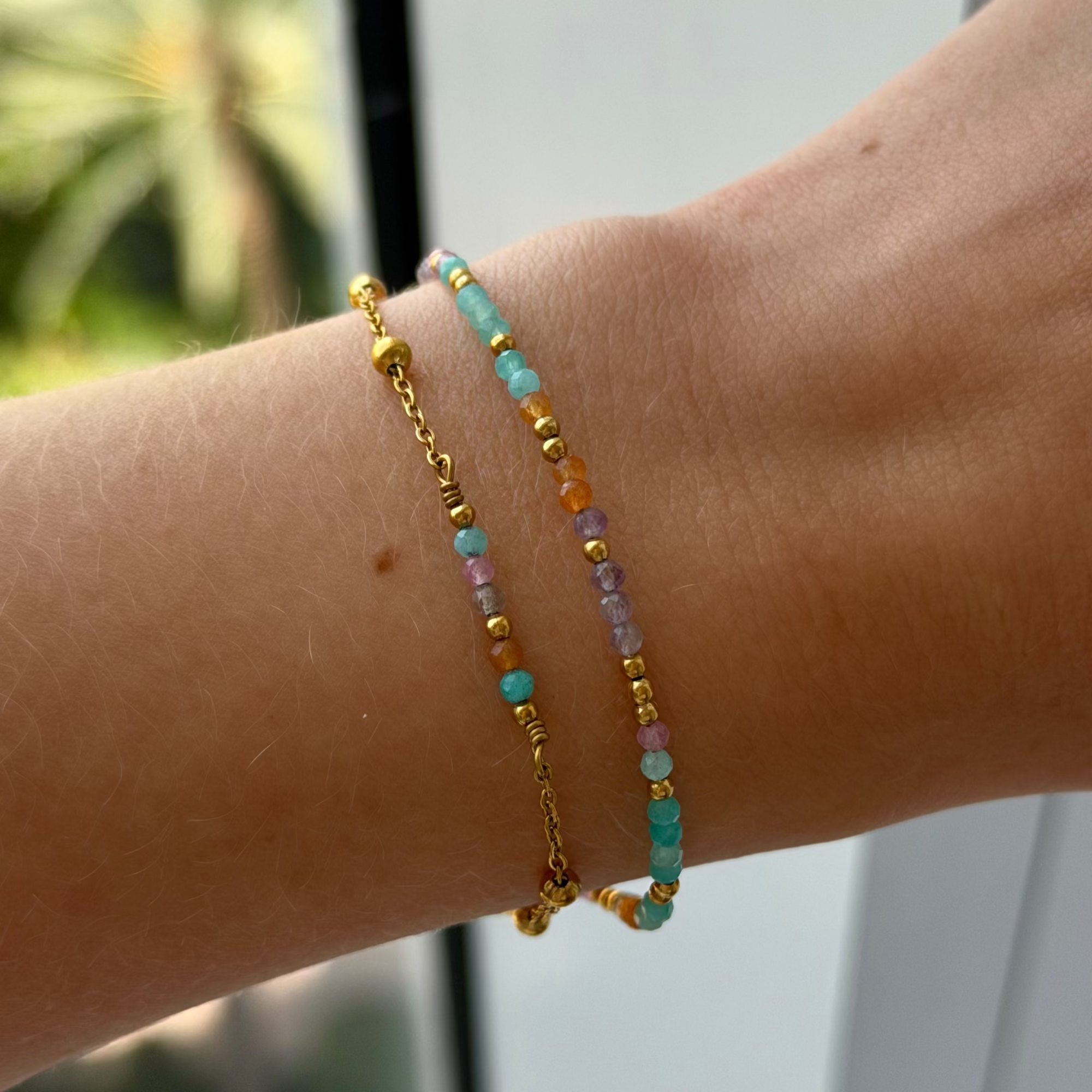 Evry Jewels Pastel Dreams Beaded Bracelets