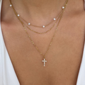 Evry Jewels Sunday Crush Necklace 3 Piece Set