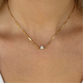 Evry Jewels Spotlight Choker Necklace