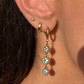 Evry Jewels Dainty Sparkle Drop Earrings