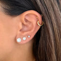 Evry Jewels Evryday Icons Stud Earrings 3 Piece Pack