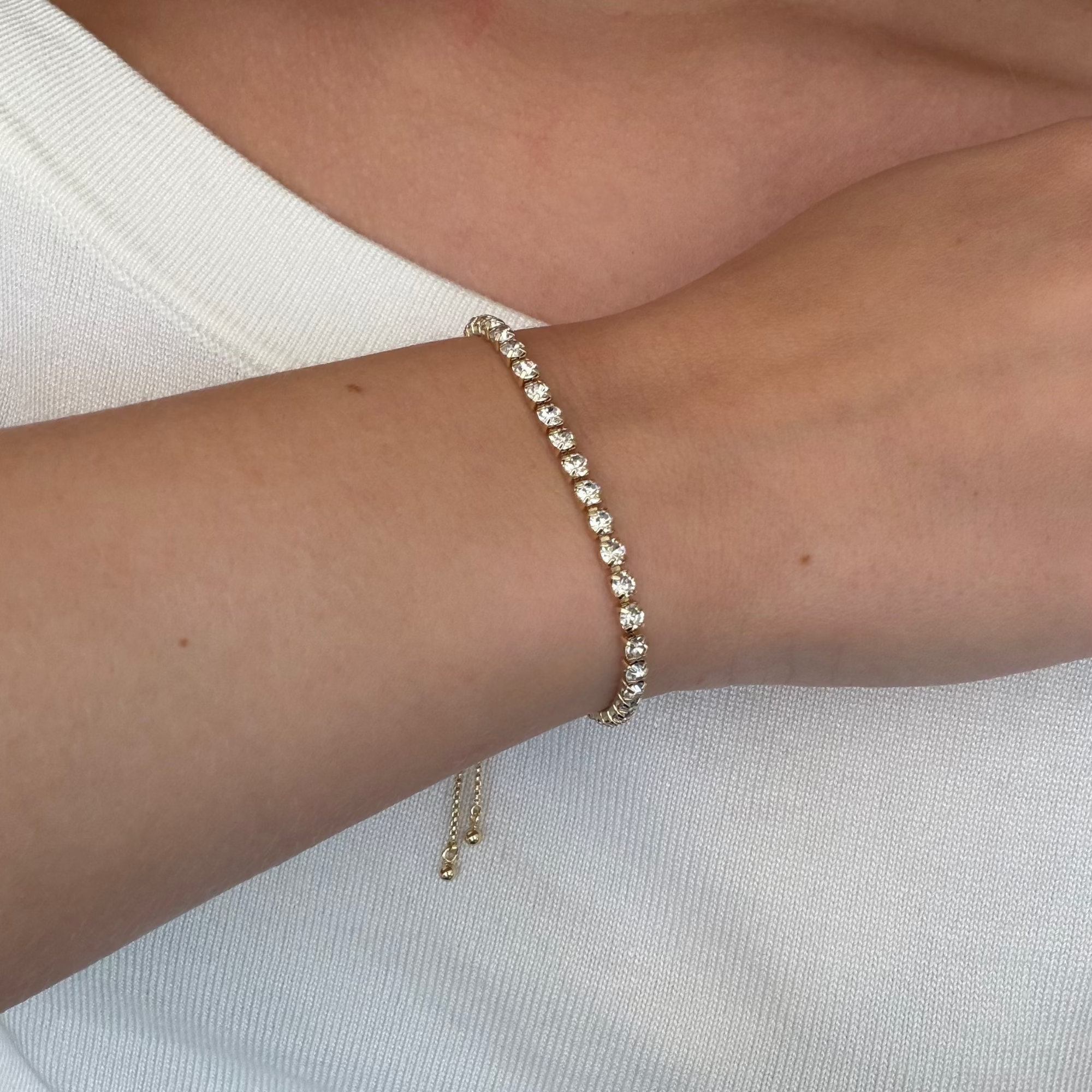 Evry Jewels Shine Bright Tennis Bracelet
