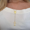 Evry Jewels Sacred Glow Lariat Necklace