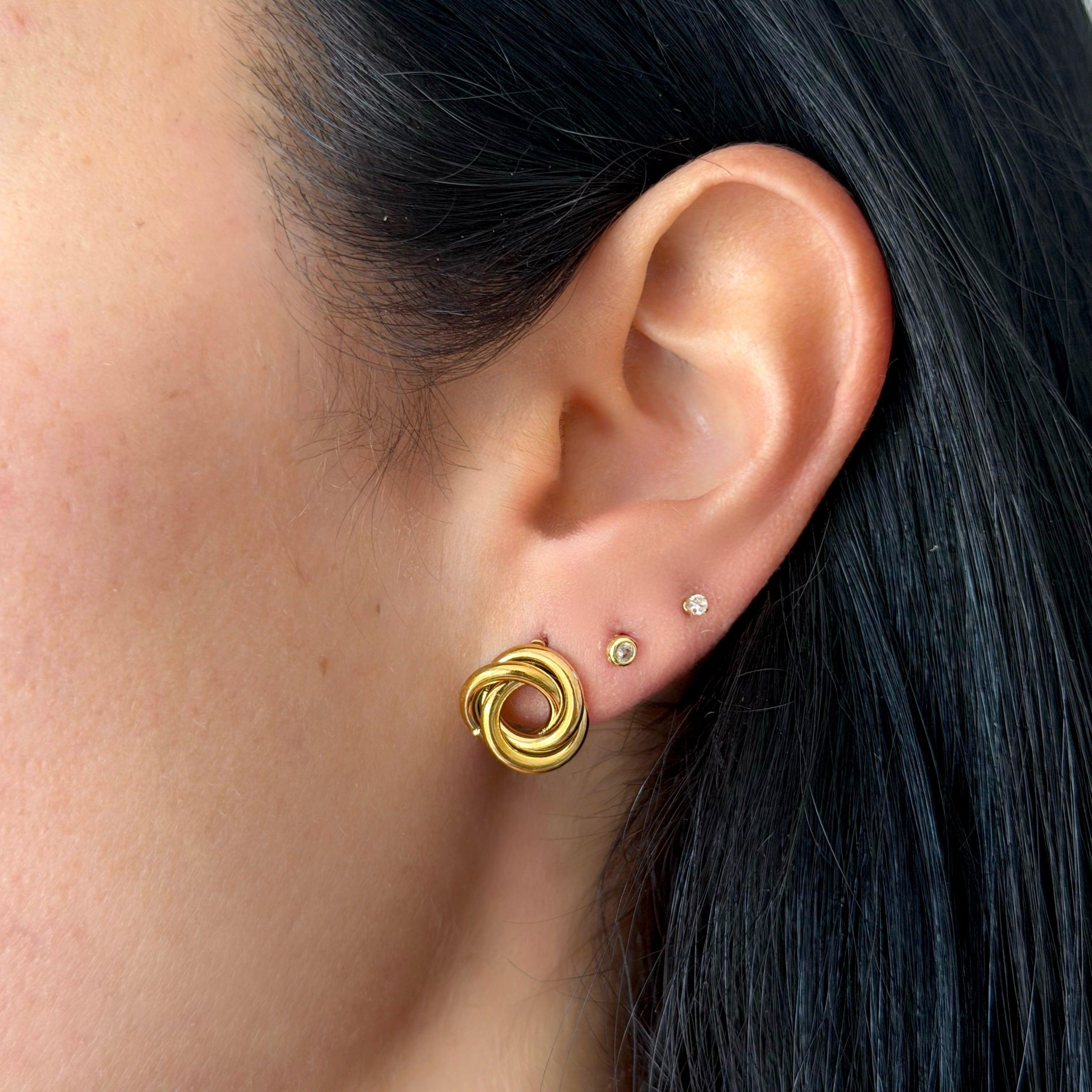 Evry Jewels Danish Earrings