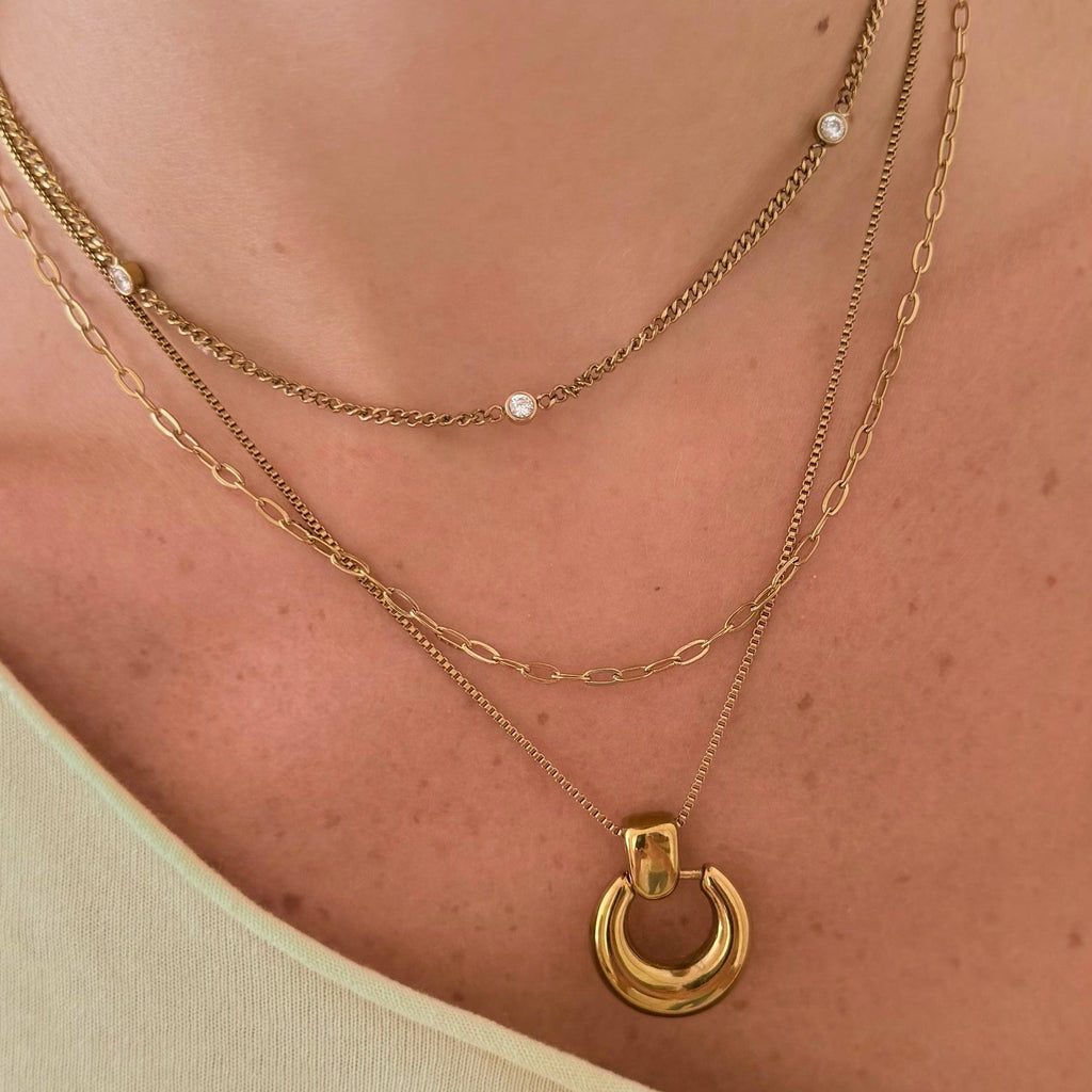 Evry Jewels Aveline Layered Necklace