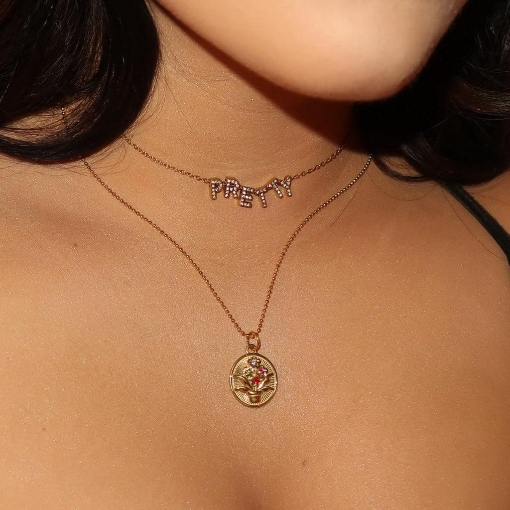 Evry Jewels Posie Necklace