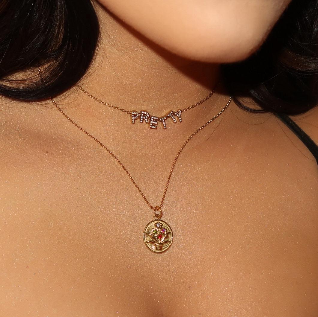 Evry Jewels Posie Necklace