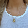 Evry Jewels Pink Treasure Necklace