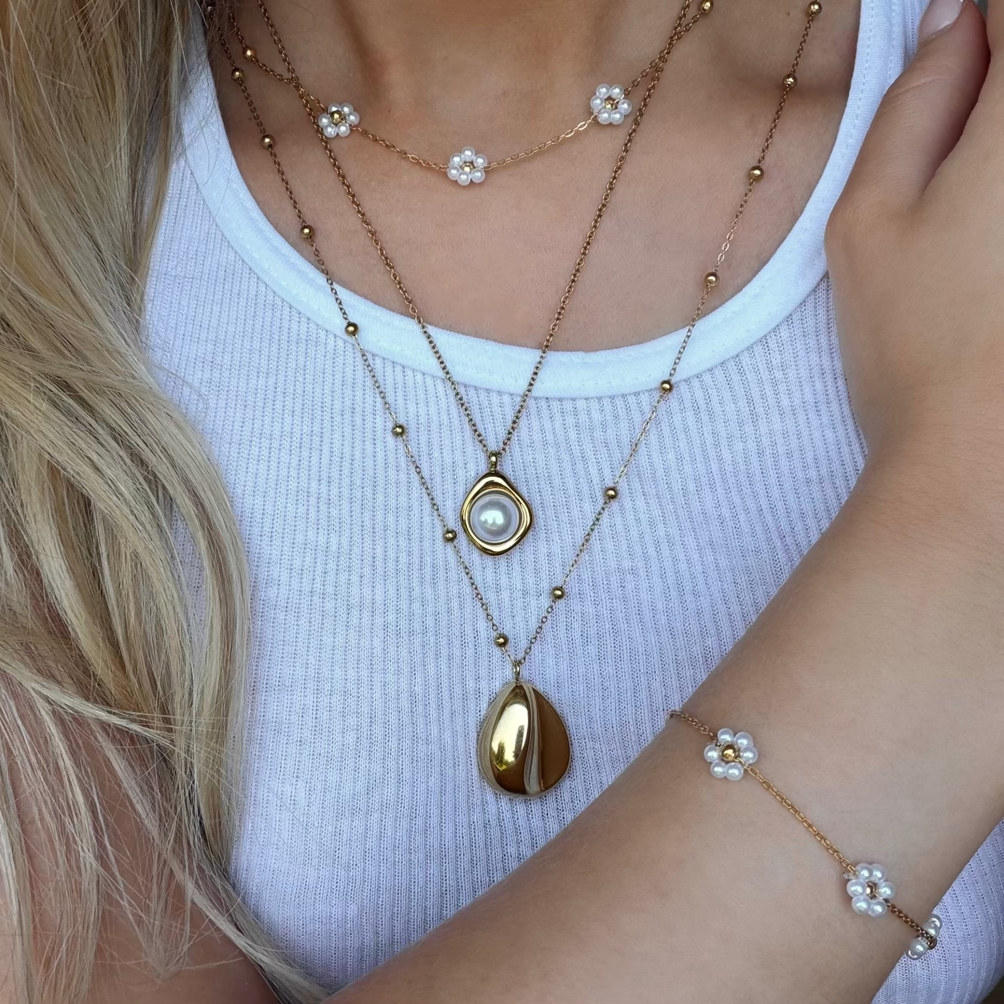Evry Jewels Pearl Summer 4 Piece Bundle
